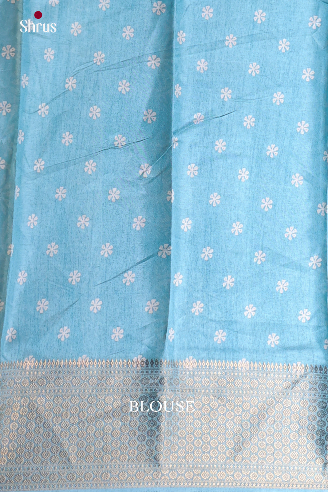 DHS09175 - Semi Crepe Saree - Shop on Shrus.com