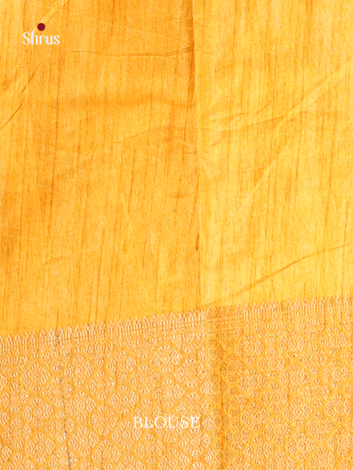 Purple & Yellow- Semi Crepe Saree - Shop on Shrus.com