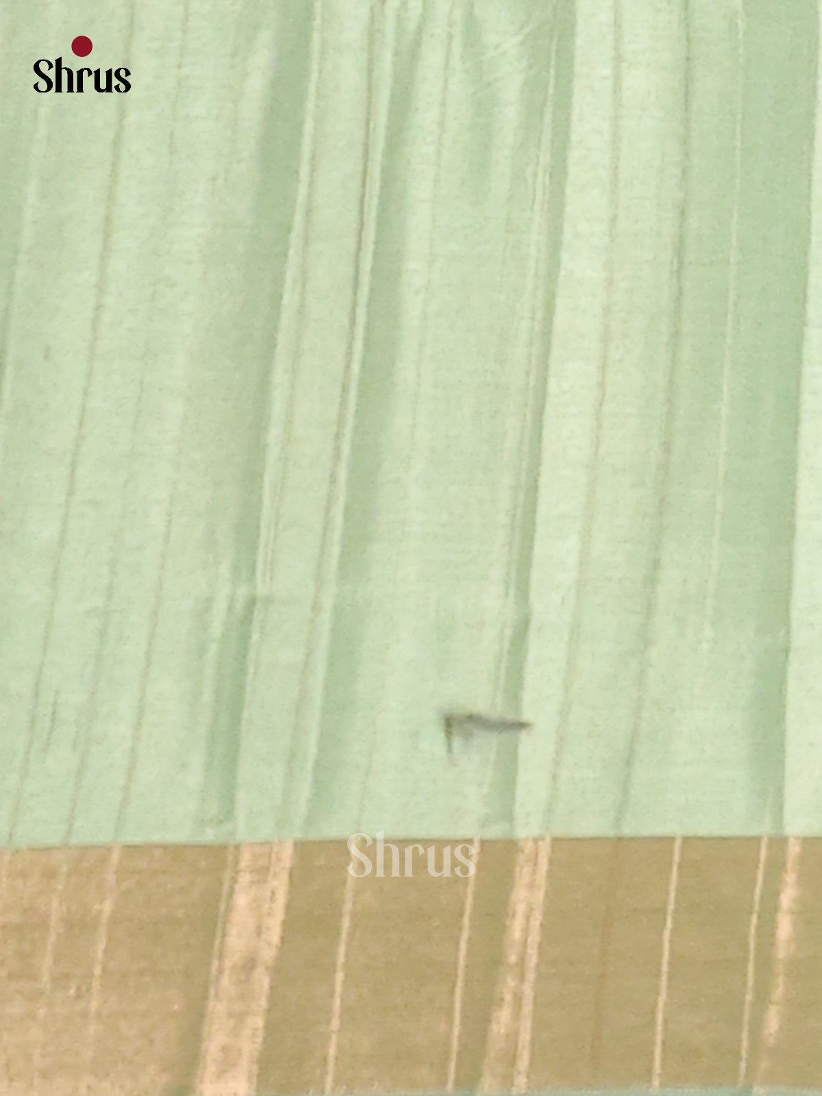 Pastel Green - Semi matka Saree