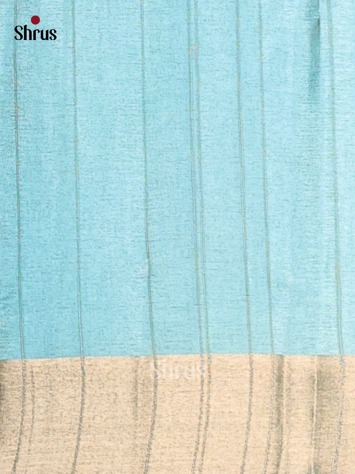 Blue - Semi matka Saree