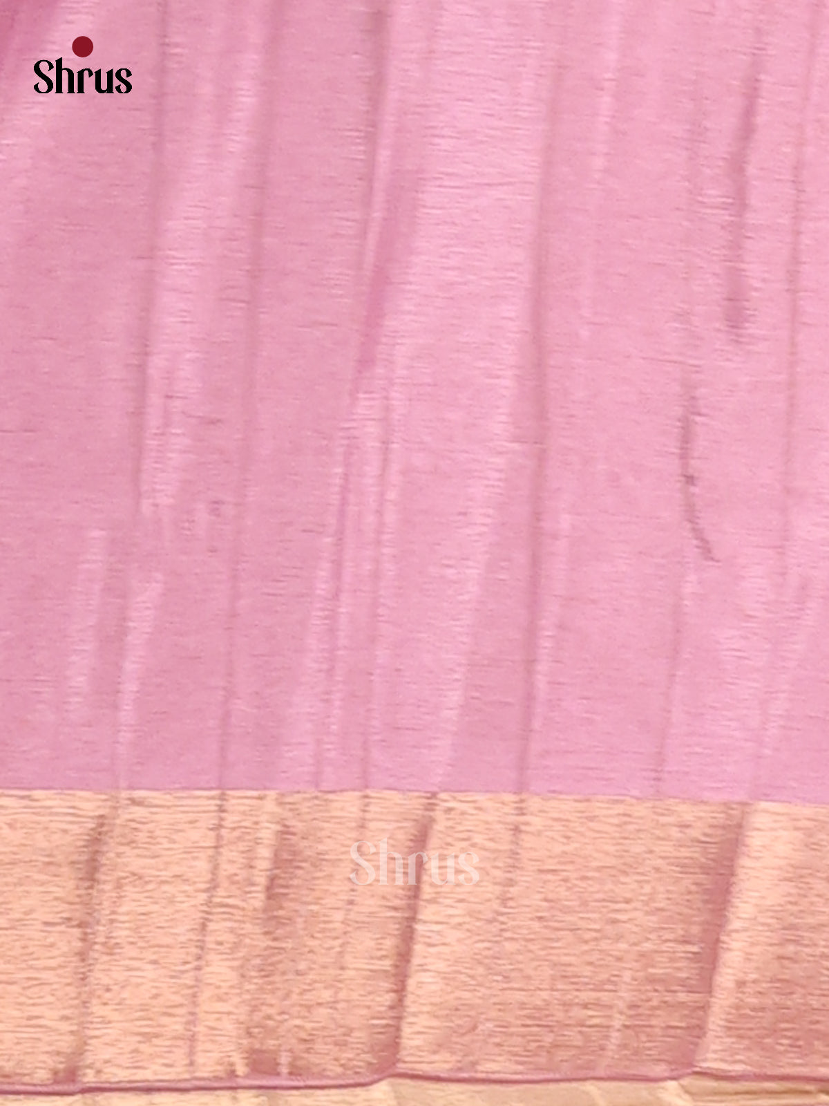 Cream & Lavender- Semi matka Saree