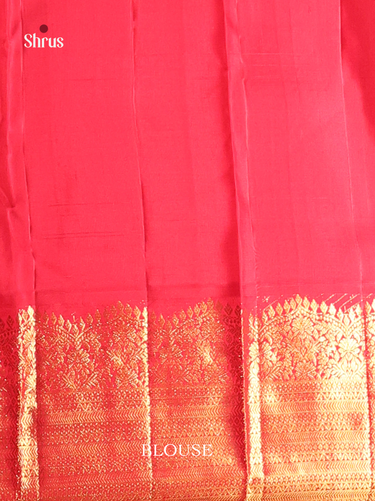 Pastel Green & Red  Kanchipuram Korvai Butta Saree gleams with thilagam motifs - Shop on Shrus.com
