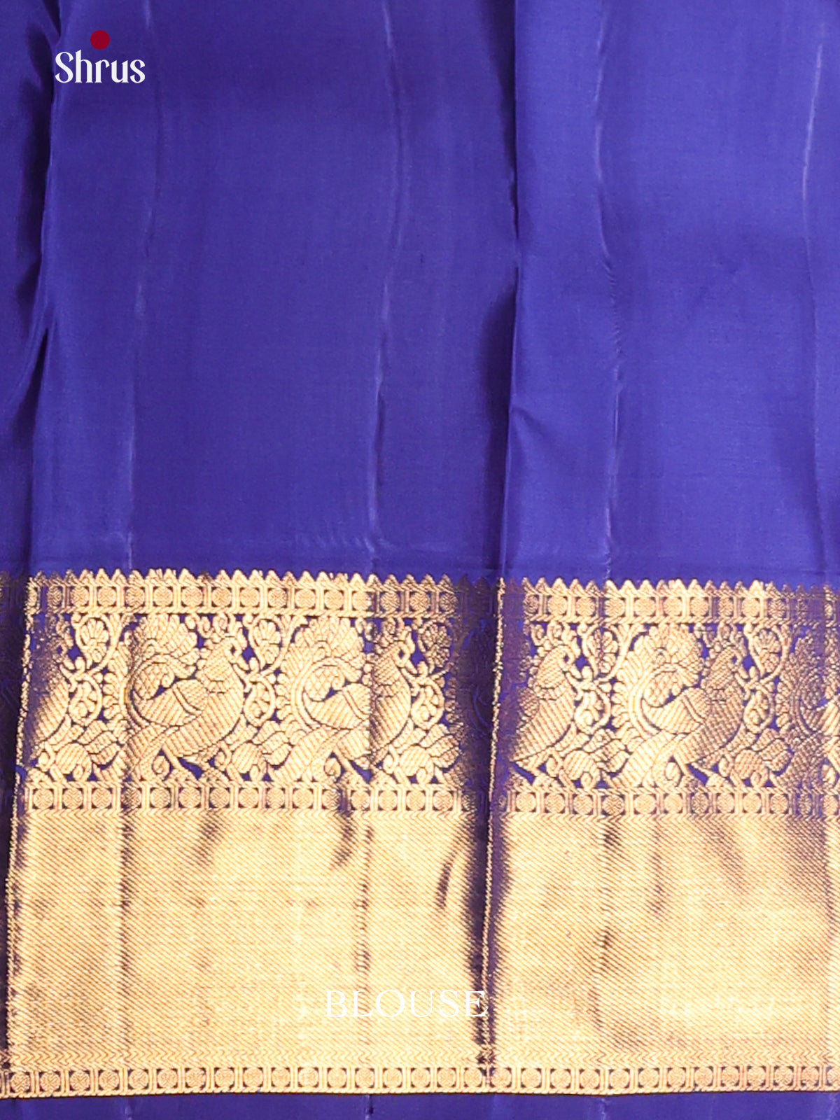 Pista Green & Blue Kanchipuram Korvai Butta Saree gleams with paisleys buttas