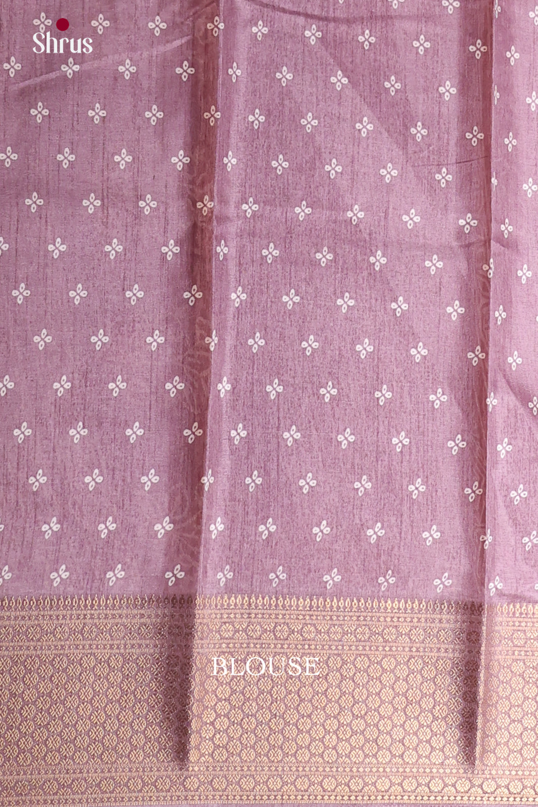 Lavender - Semi Crepe Saree - Shop on Shrus.com