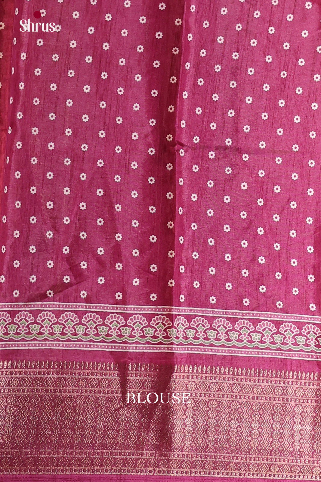 Maroon - Semi Crepe Saree - Shop on Shrus.com