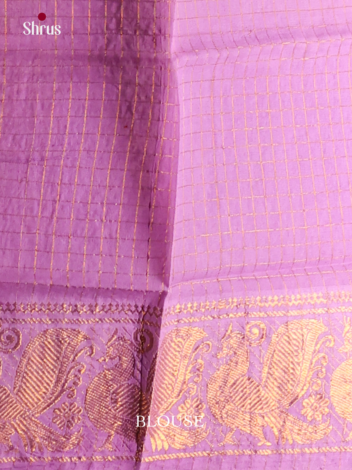 Lavender - Sungudi Cotton Saree - Shop on Shrus.com