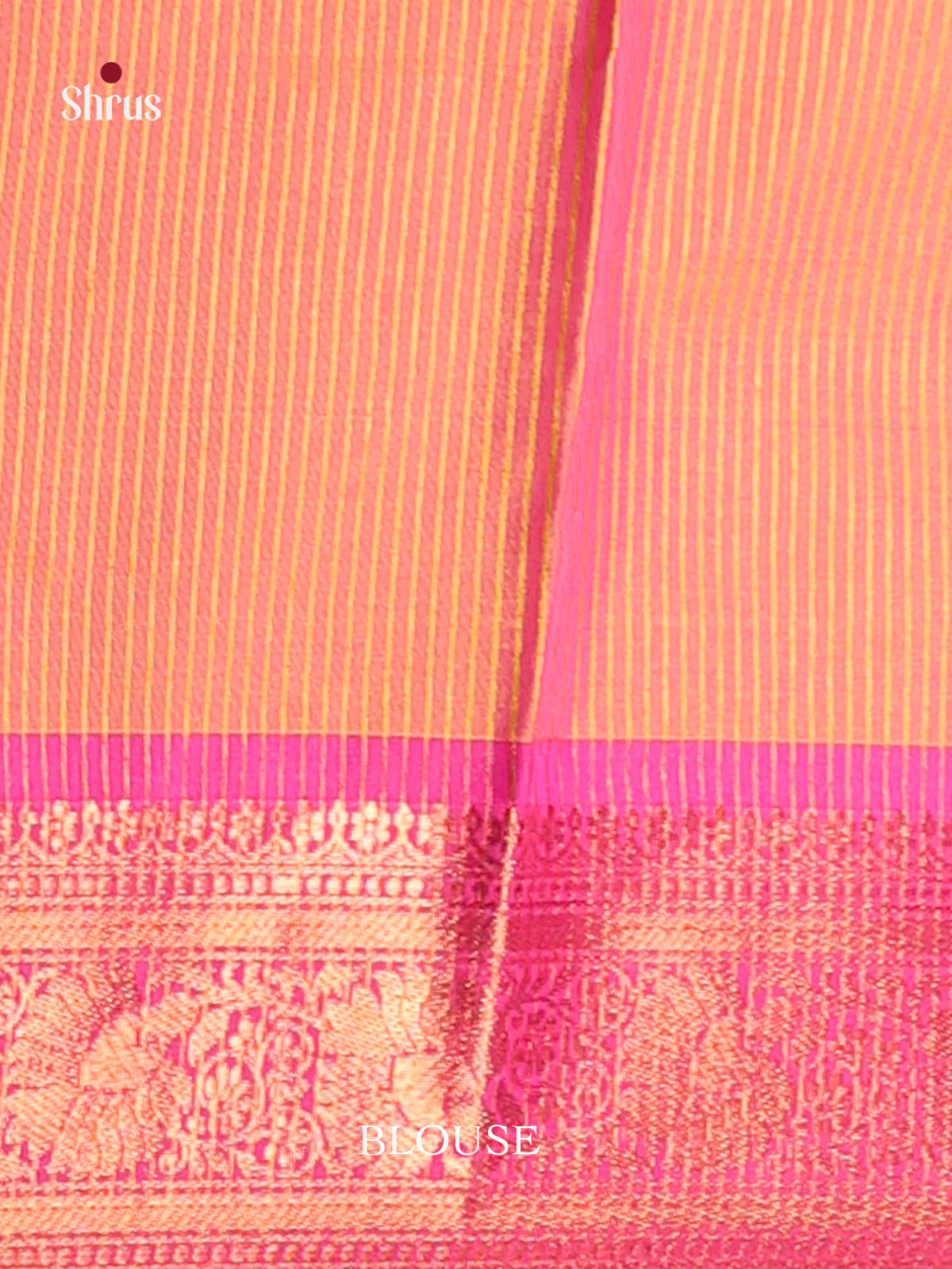 Light Green & Pink - Semi Pochampally Saree - Shop on Shrus.com