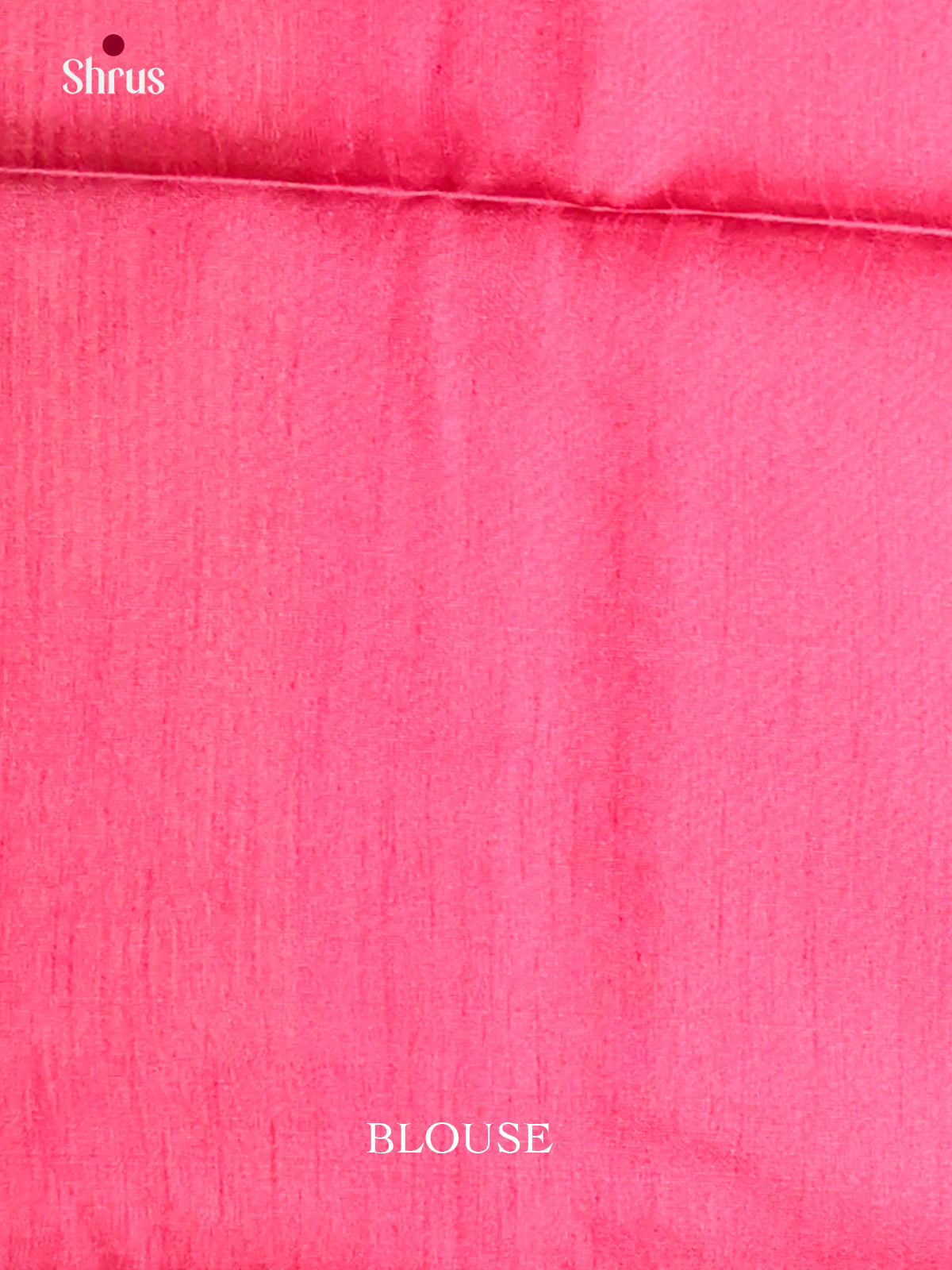 Light Blue & Pink- Semi Rawsilk Saree - Shop on Shrus.com
