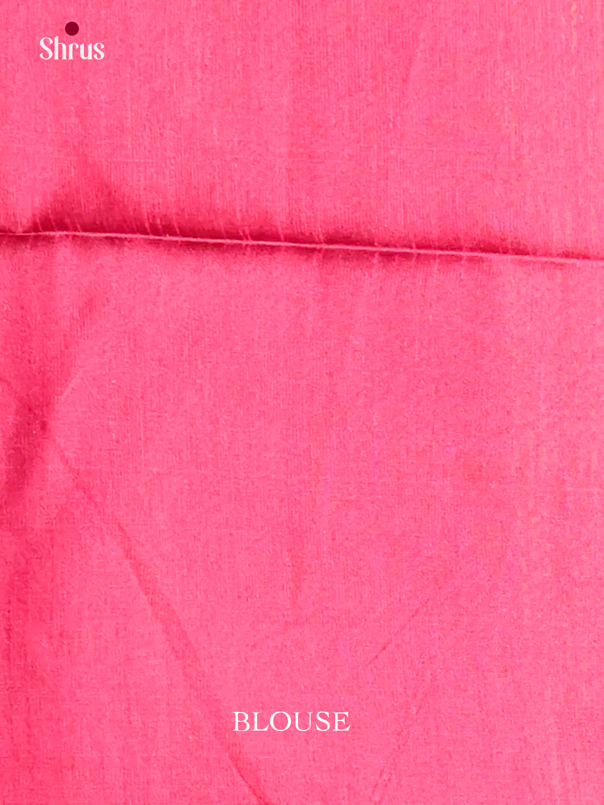 Green & Pink - Semi Rawsilk Saree - Shop on Shrus.com