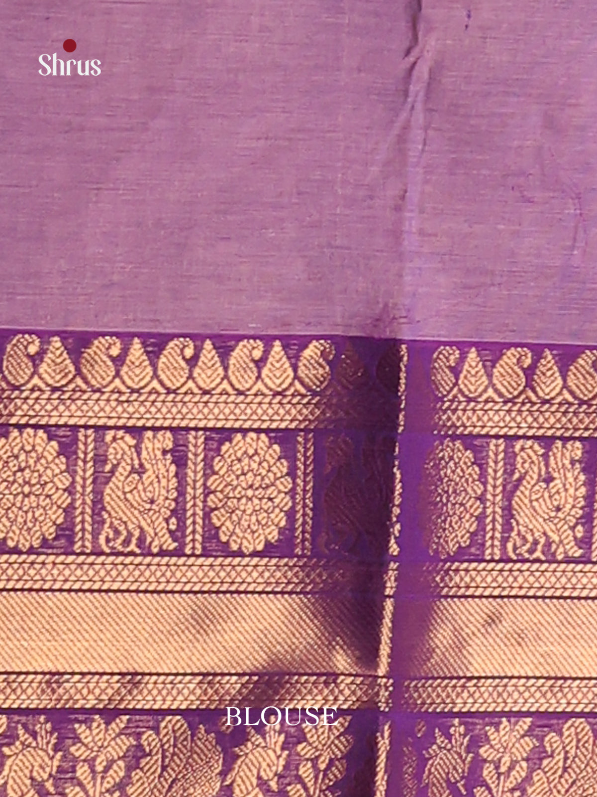 Lavender & Purple - Chettinad Cotton Saree