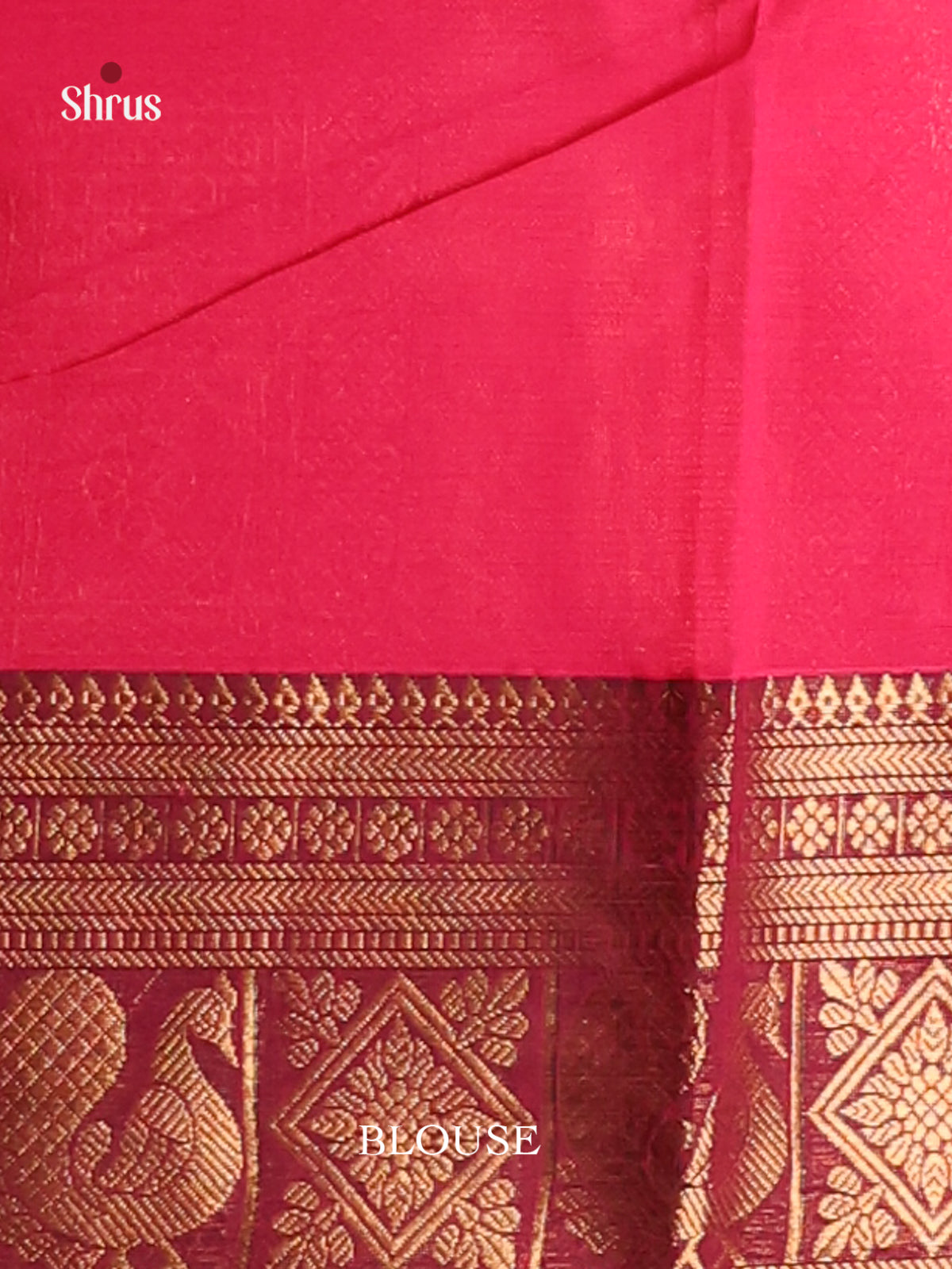 Pink & Maroon- Chettinad Cotton Saree
