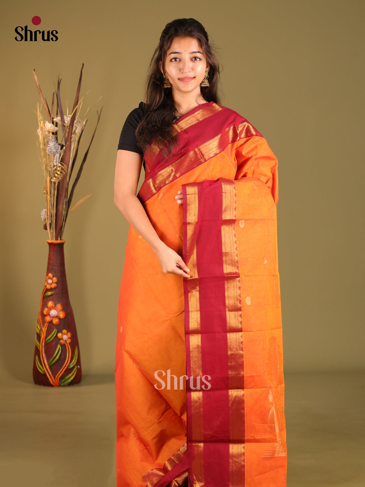 DHS11568 - Chettinad Cotton Saree