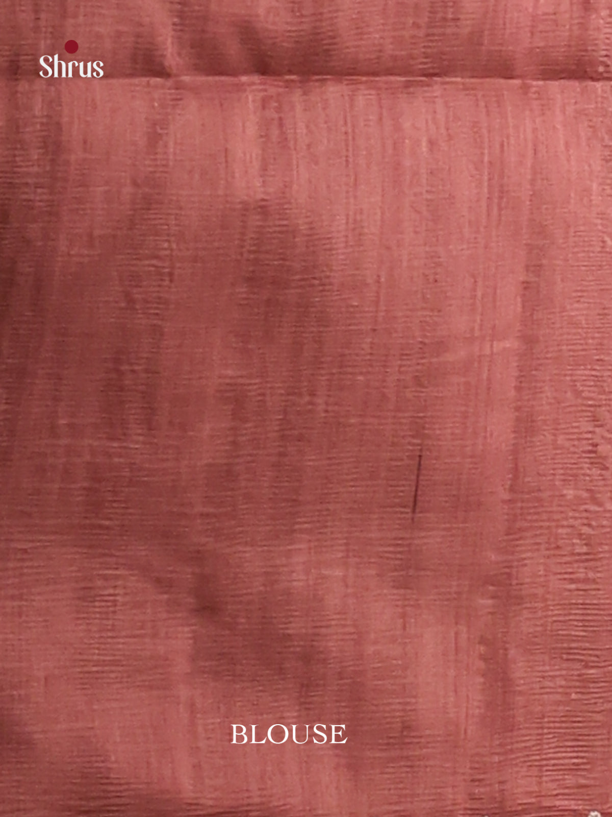 Brown - Semi Rawsilk Saree