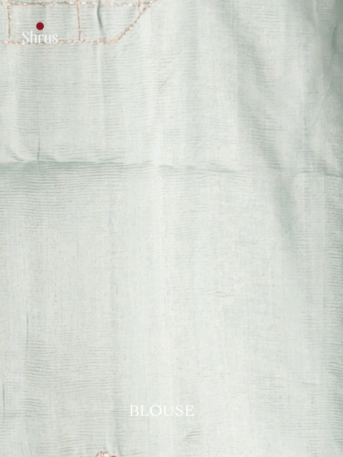 Mild Blue- Semi Rawsilk Saree - Shop on Shrus.com
