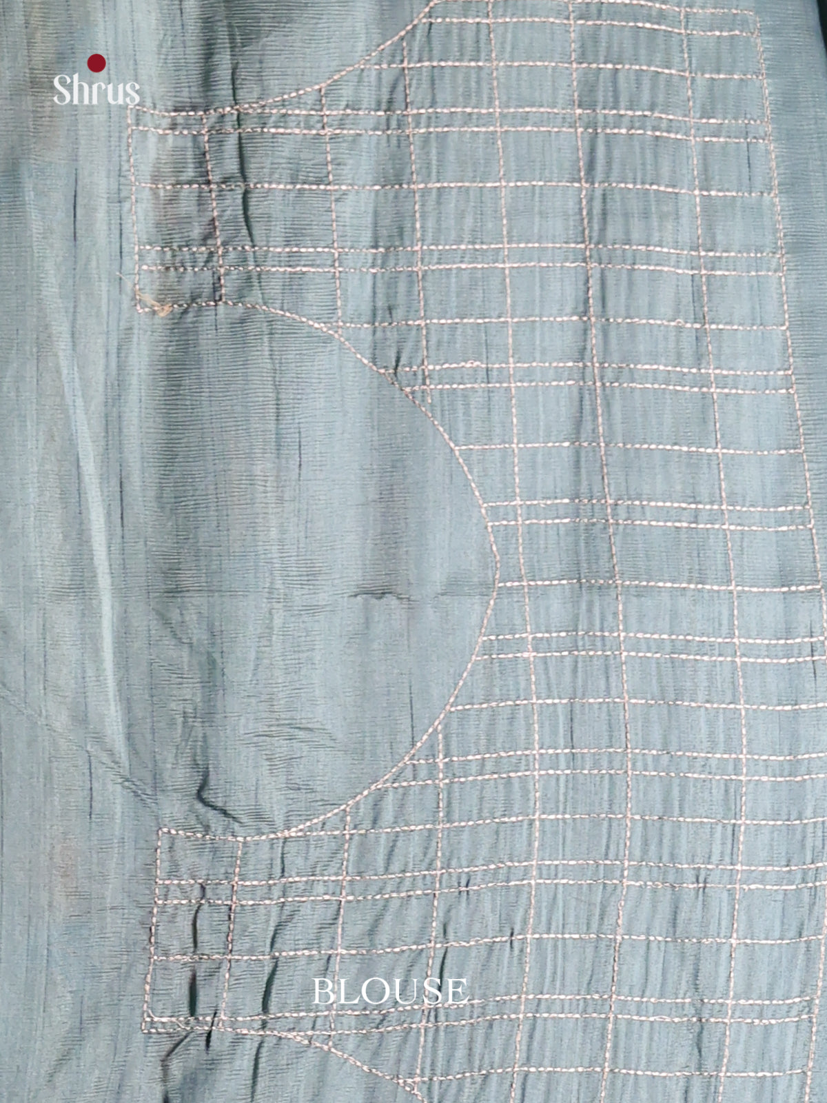 Grey - Semi Rawsilk Saree