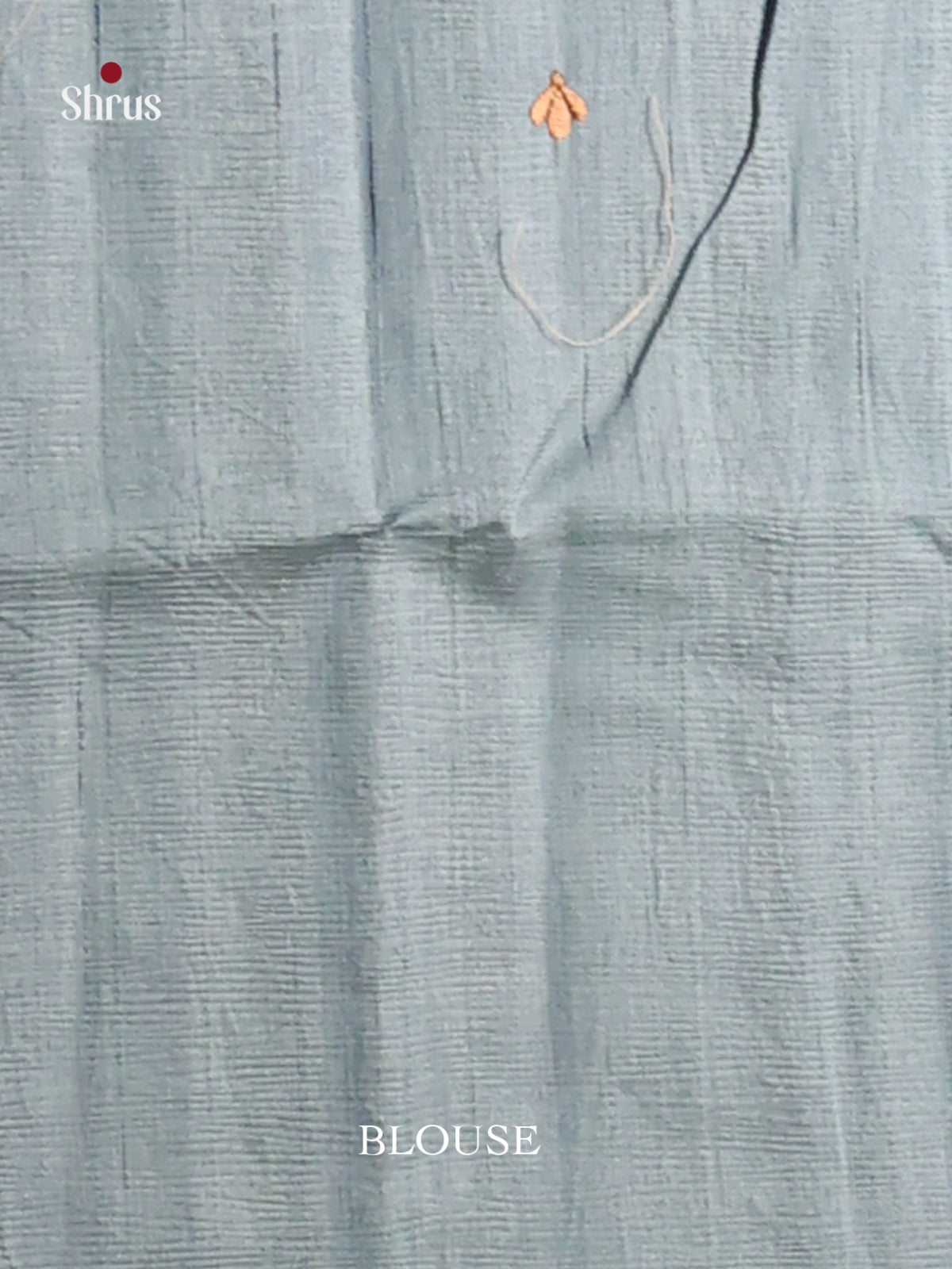 Grey  - Semi Rawsilk Saree - Shop on Shrus.com