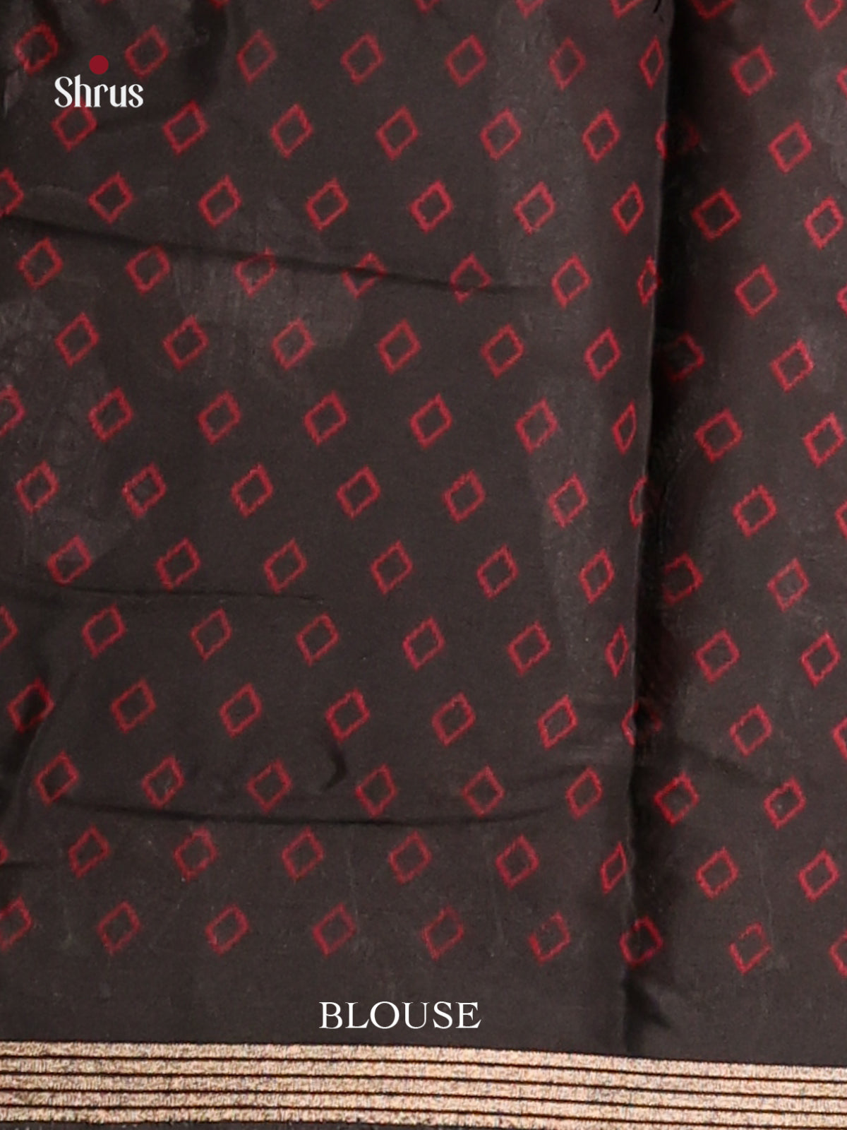 Red & Black- Art Modal Saree - Shop on Shrus.com
