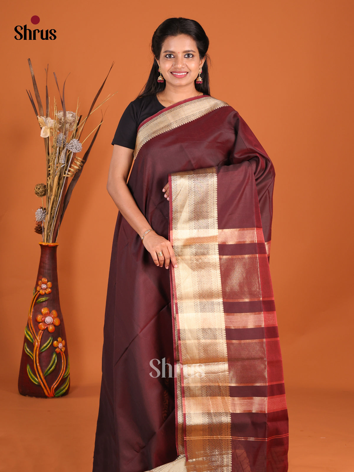 DHS11947 - Art Maheshwari  Saree - Shop on Shrus.com
