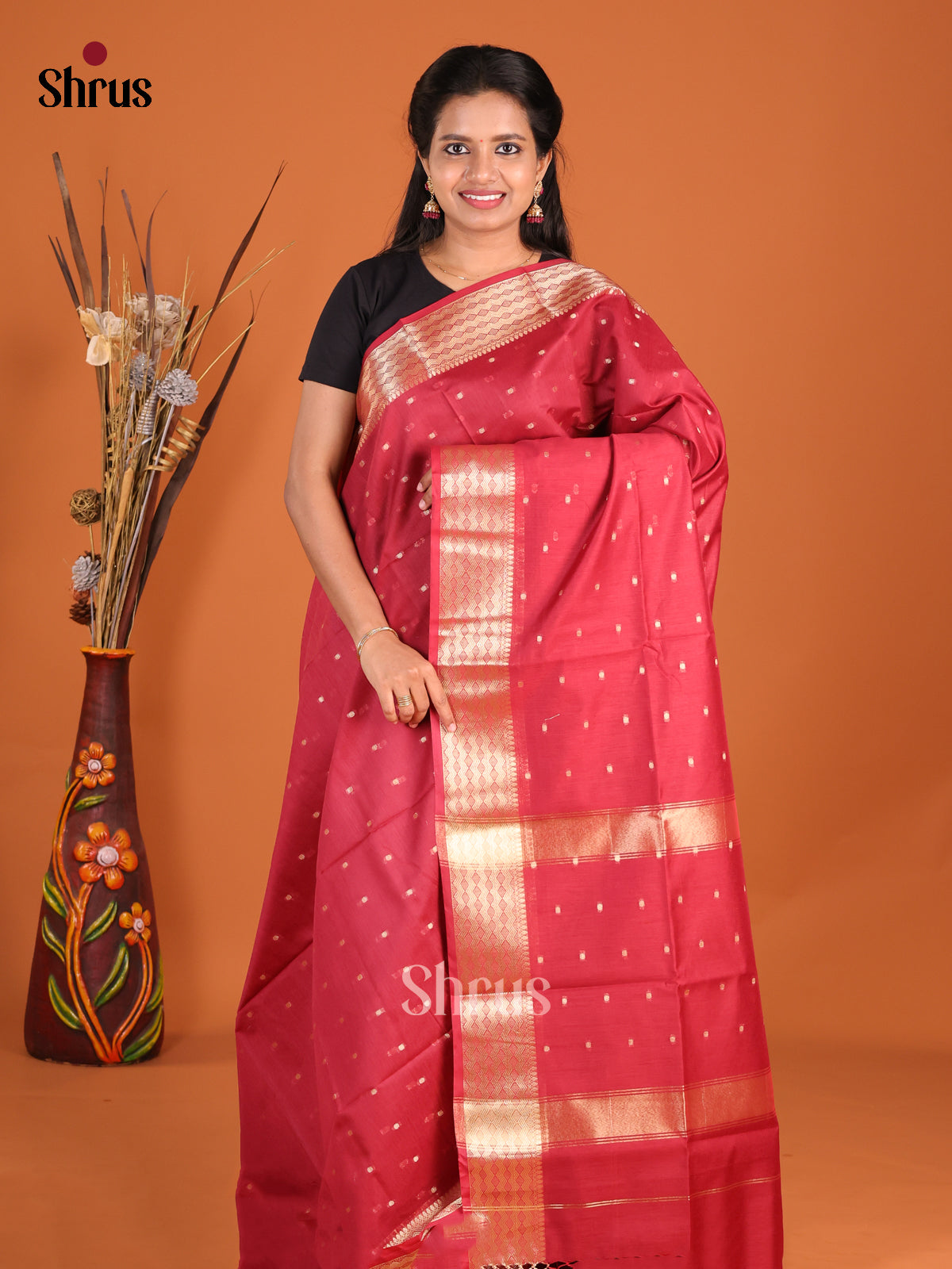 DHS11957 - Art Maheshwari  Saree - Shop on Shrus.com