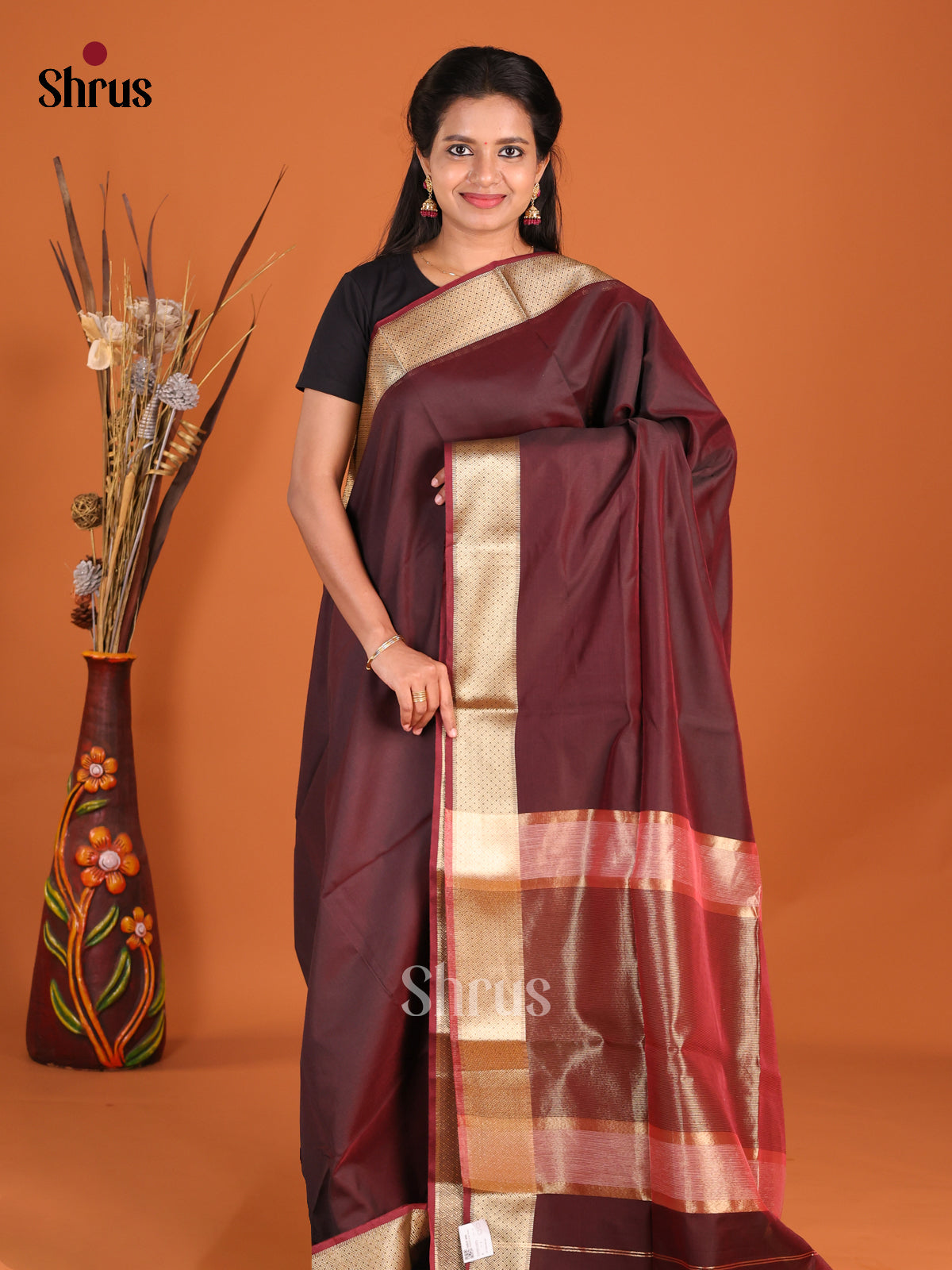 Maroon - Art Maheshwari  Saree