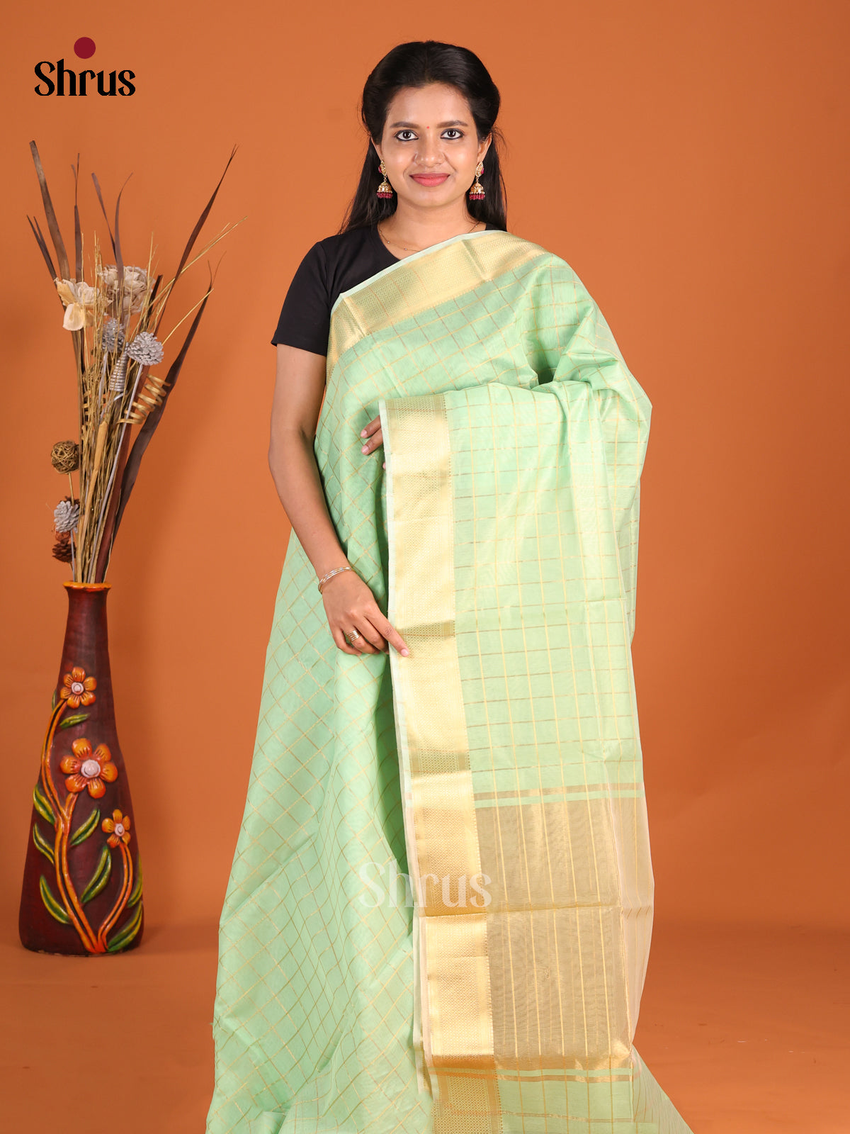 Pista Green - Art Maheshwari  Saree