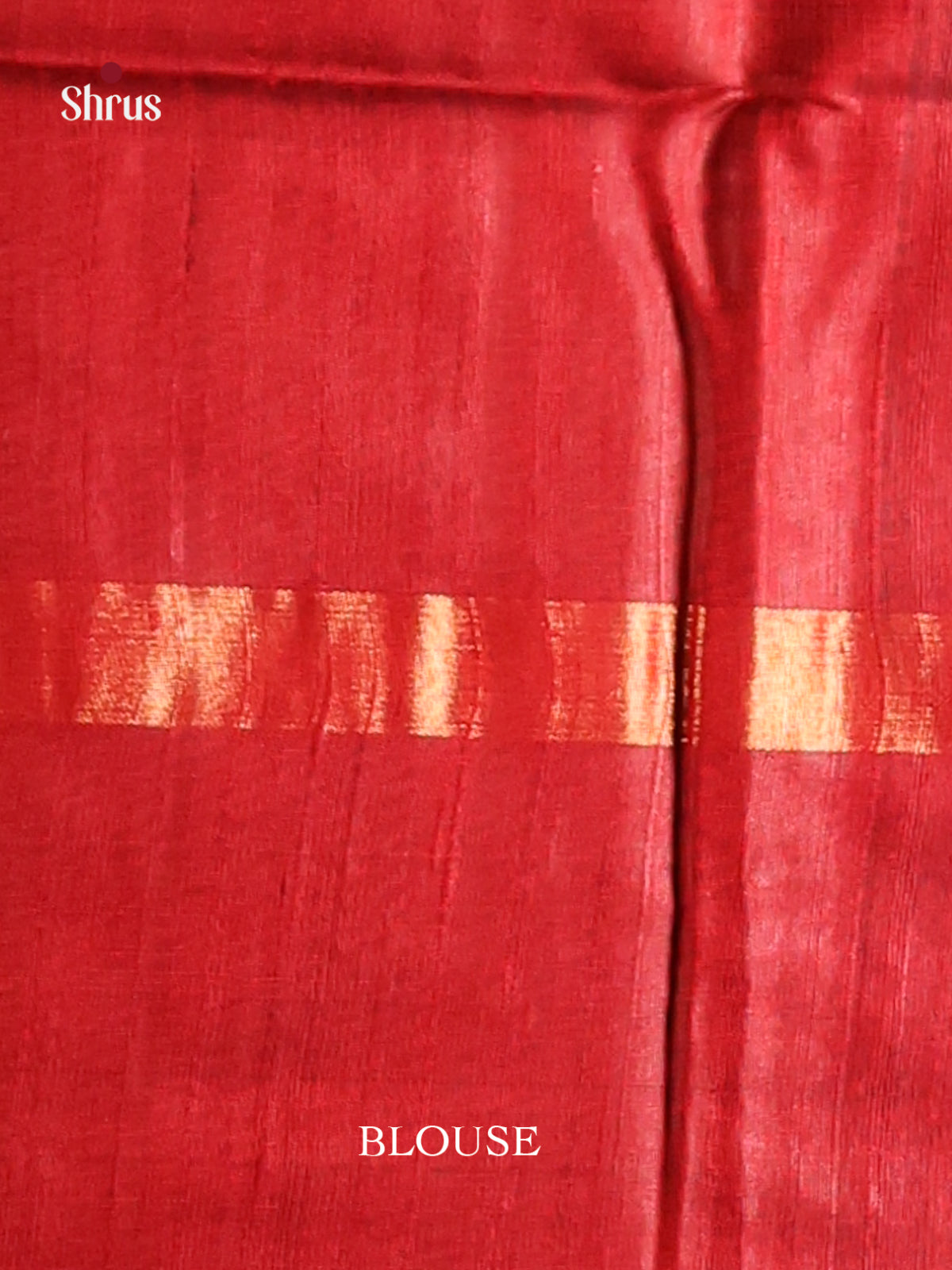 Grey & Maroon  - Raw Silk Saree - Shop on Shrus.com