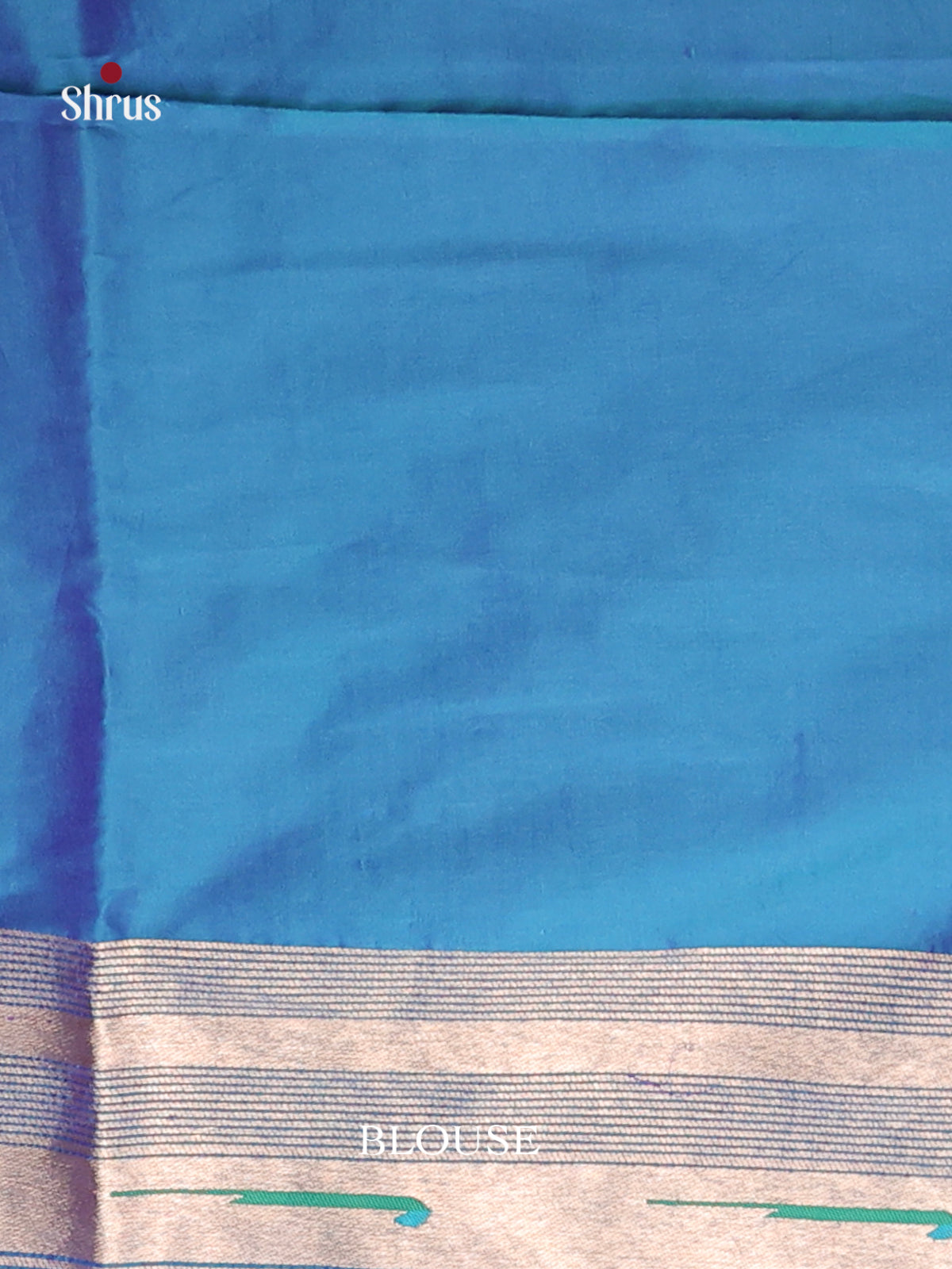 DHS12224 - Semi Paithani Saree - Shop on Shrus.com