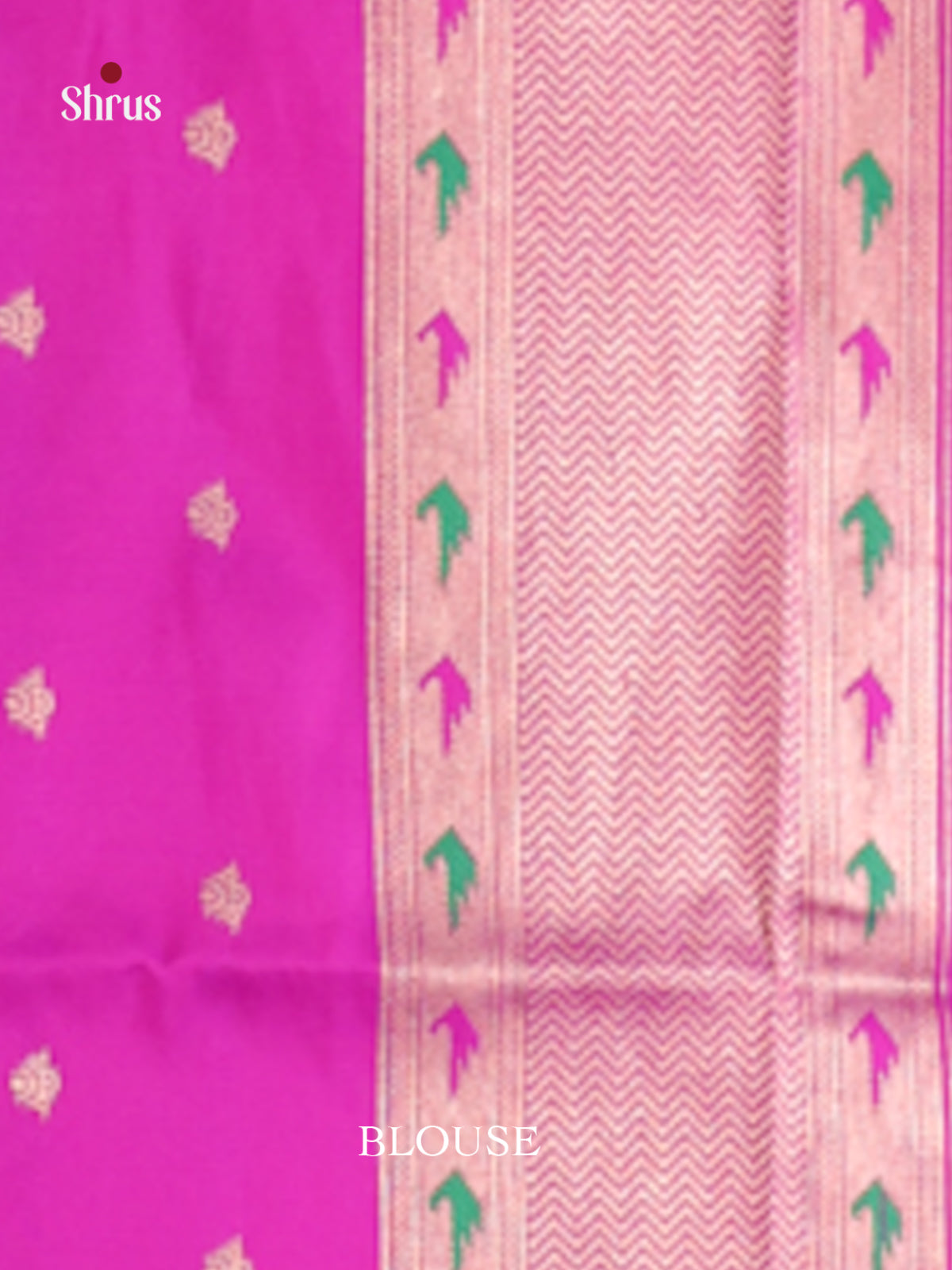 DHS12234 - Semi Paithani Saree - Shop on Shrus.com