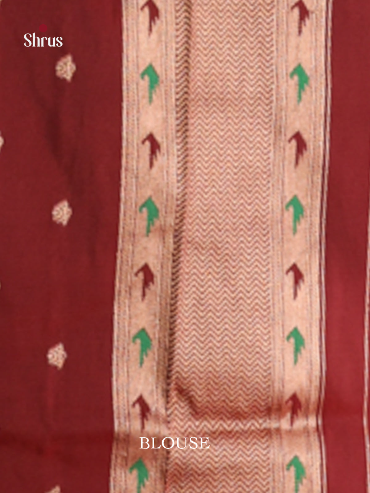 DHS12238 - Semi Paithani Saree - Shop on Shrus.com