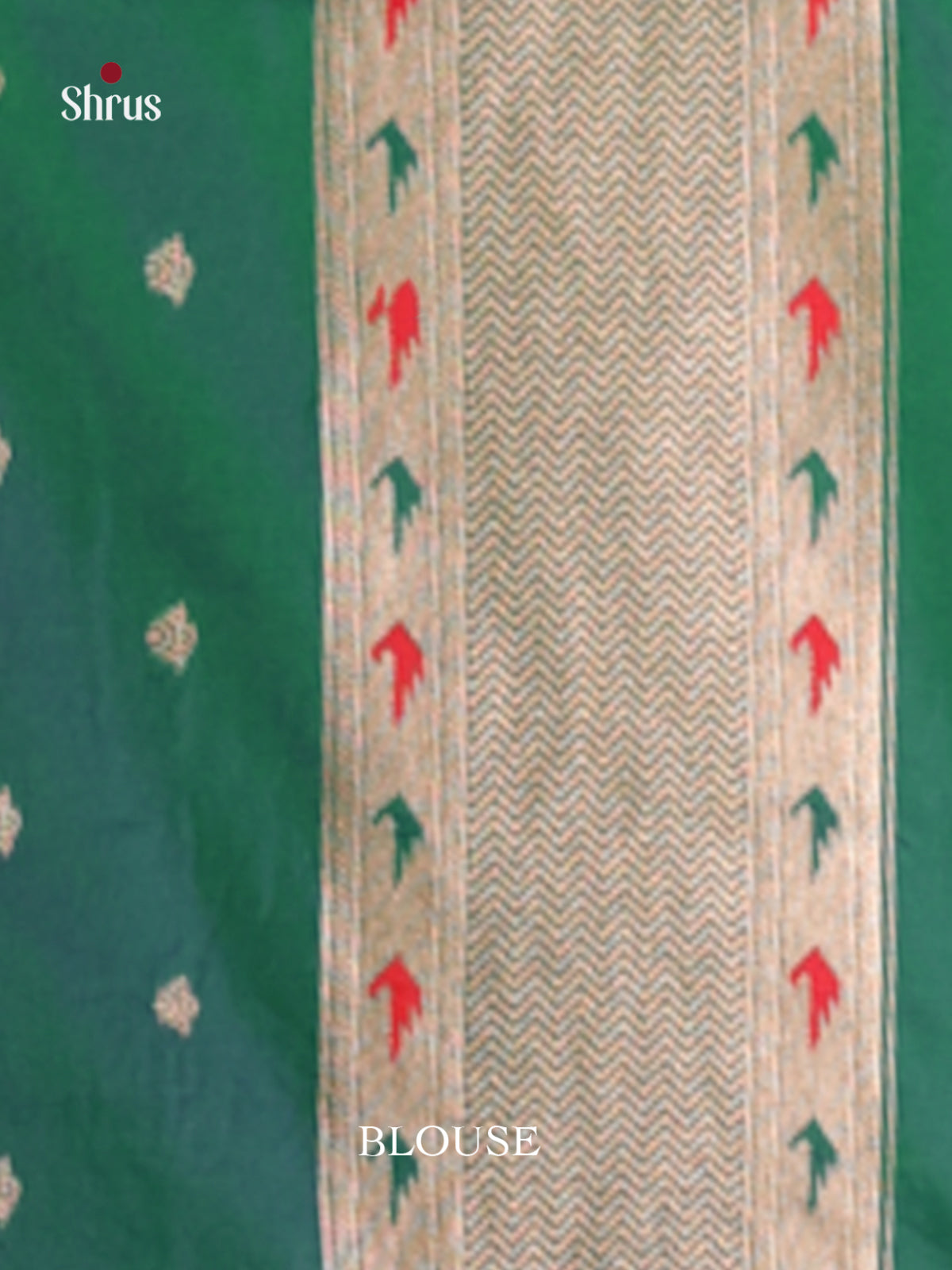 DHS12241 - Semi Paithani Saree - Shop on Shrus.com