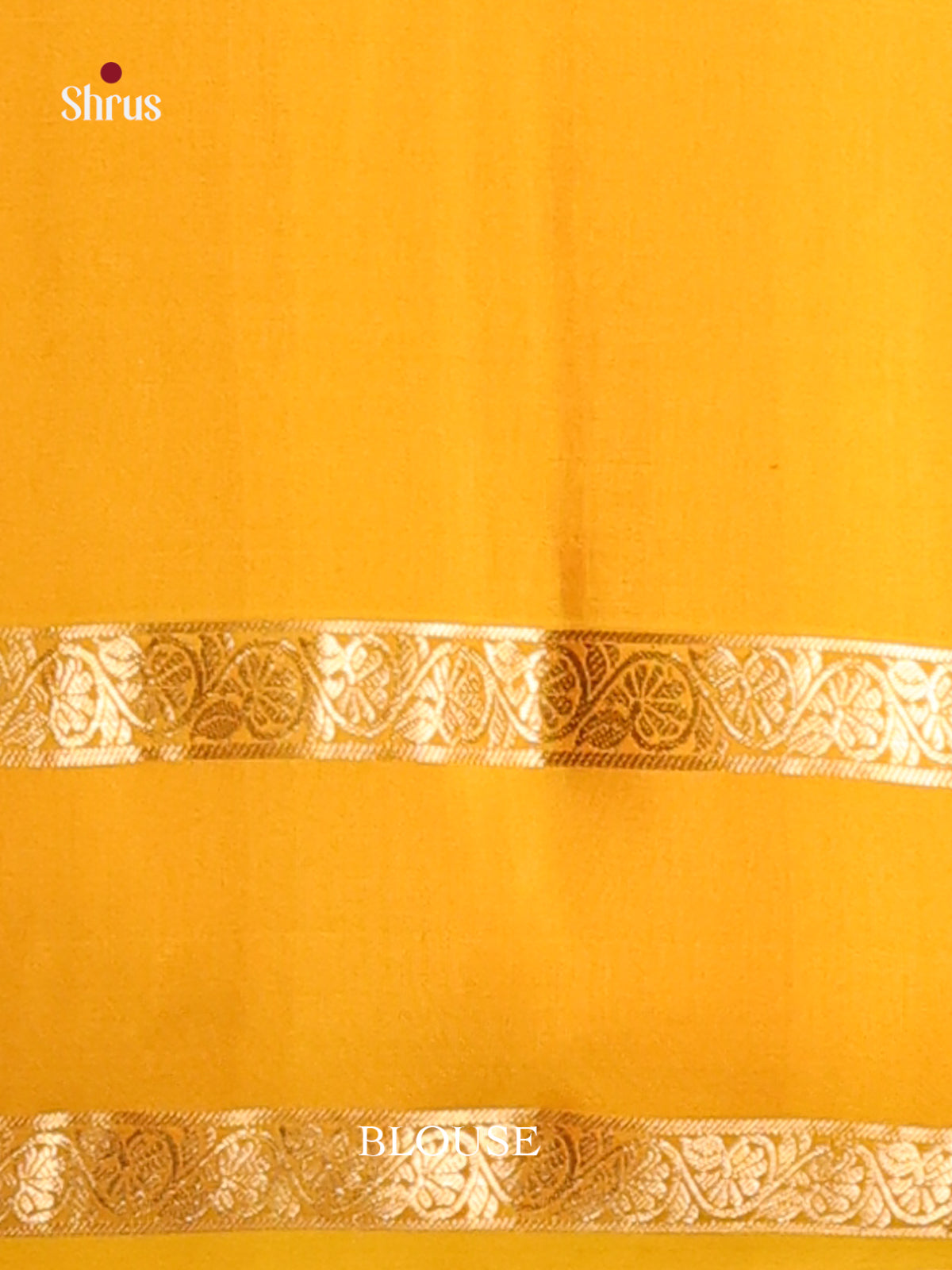 Green & Yellow Soft Silk Saree with zari buttas - Shop on Shrus.com