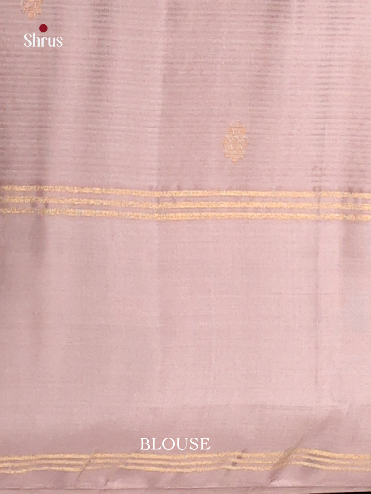 Dark green & Lavender Soft Silk Saree with zari micro buttas - Shop on Shrus.com