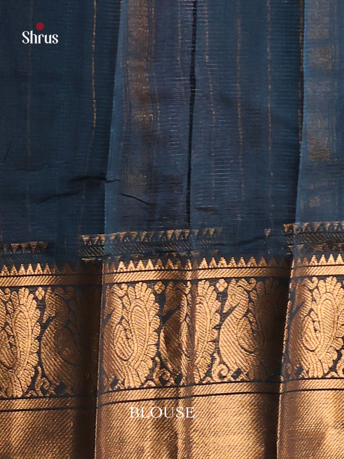 Blue(SIngle Tone)- Mangalagiri silkcotton Saree
