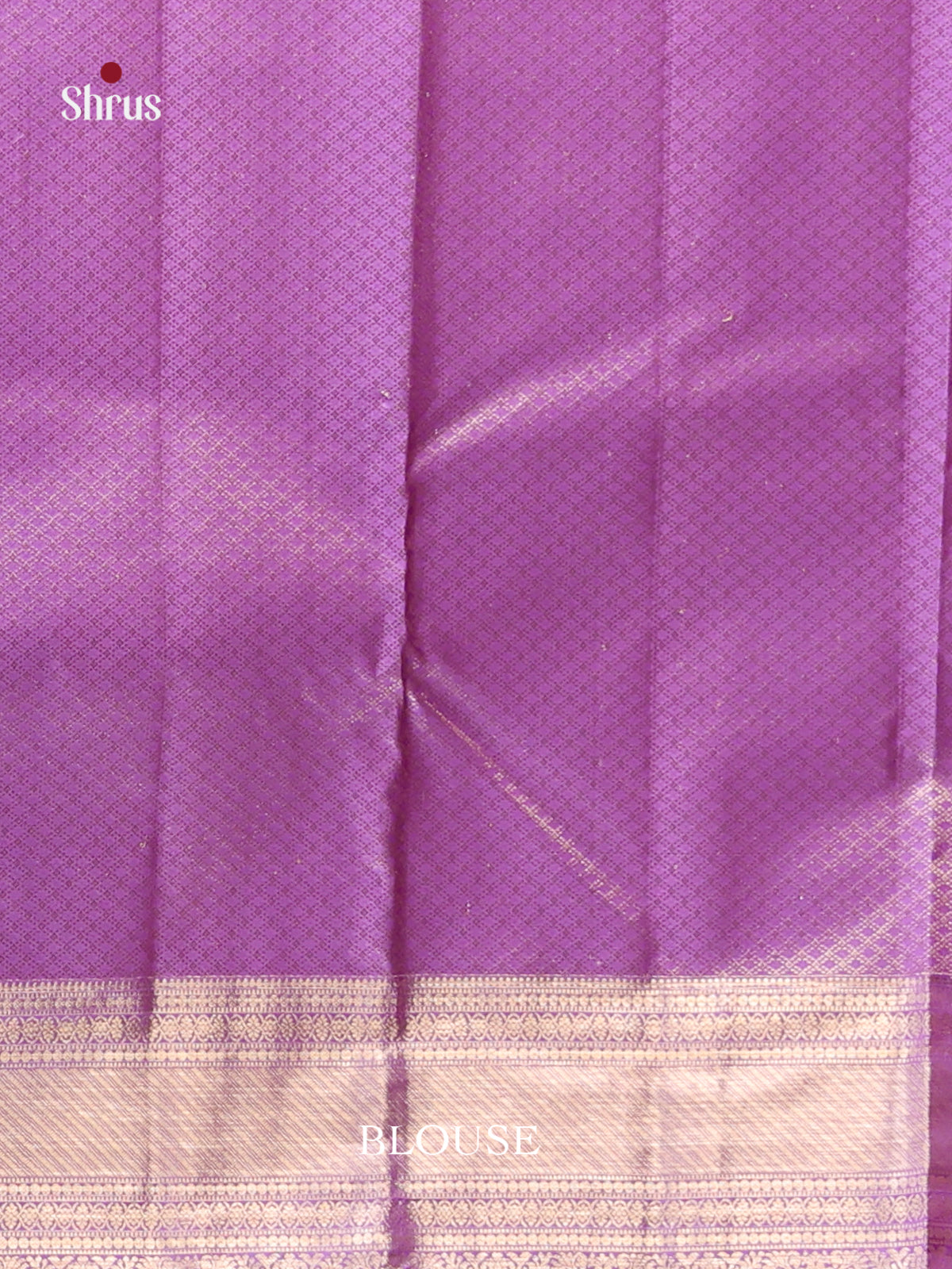Pink & Purple Kanchipuram silk saree gleams with floral zari brocade -2