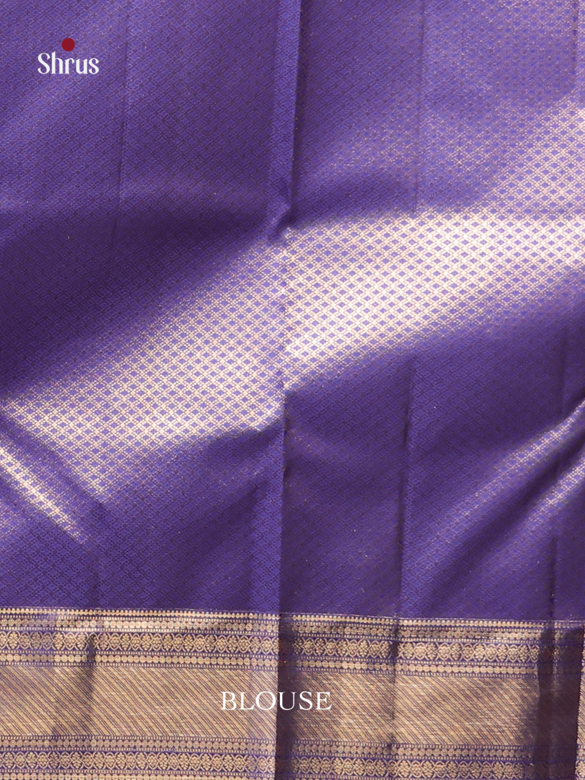 Light Green & Blue Kanchipuram silk saree with rich traditional zari border -2