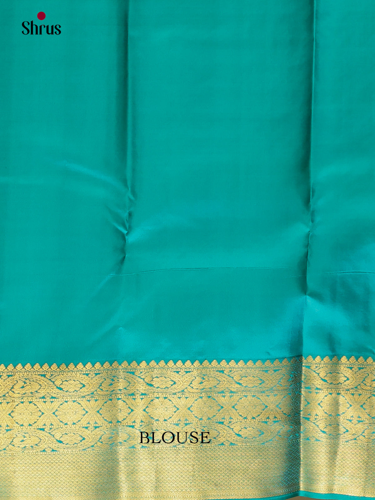 pink and blue Kanchipuram halfpure -2