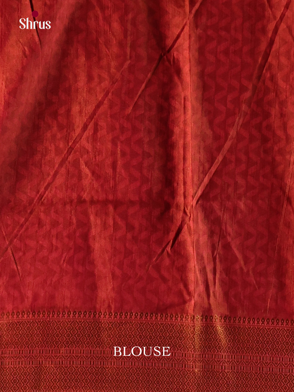 orange green red semi patola saree -1
