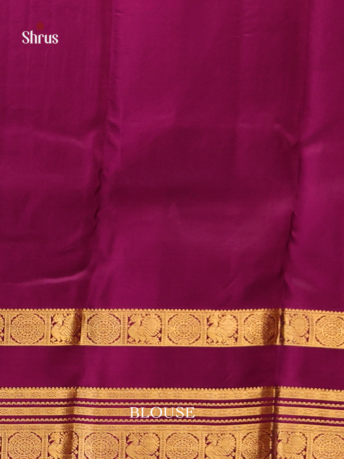 DHS16154 - Kanchipuram-halfpure Saree - Shop on Shrus.com