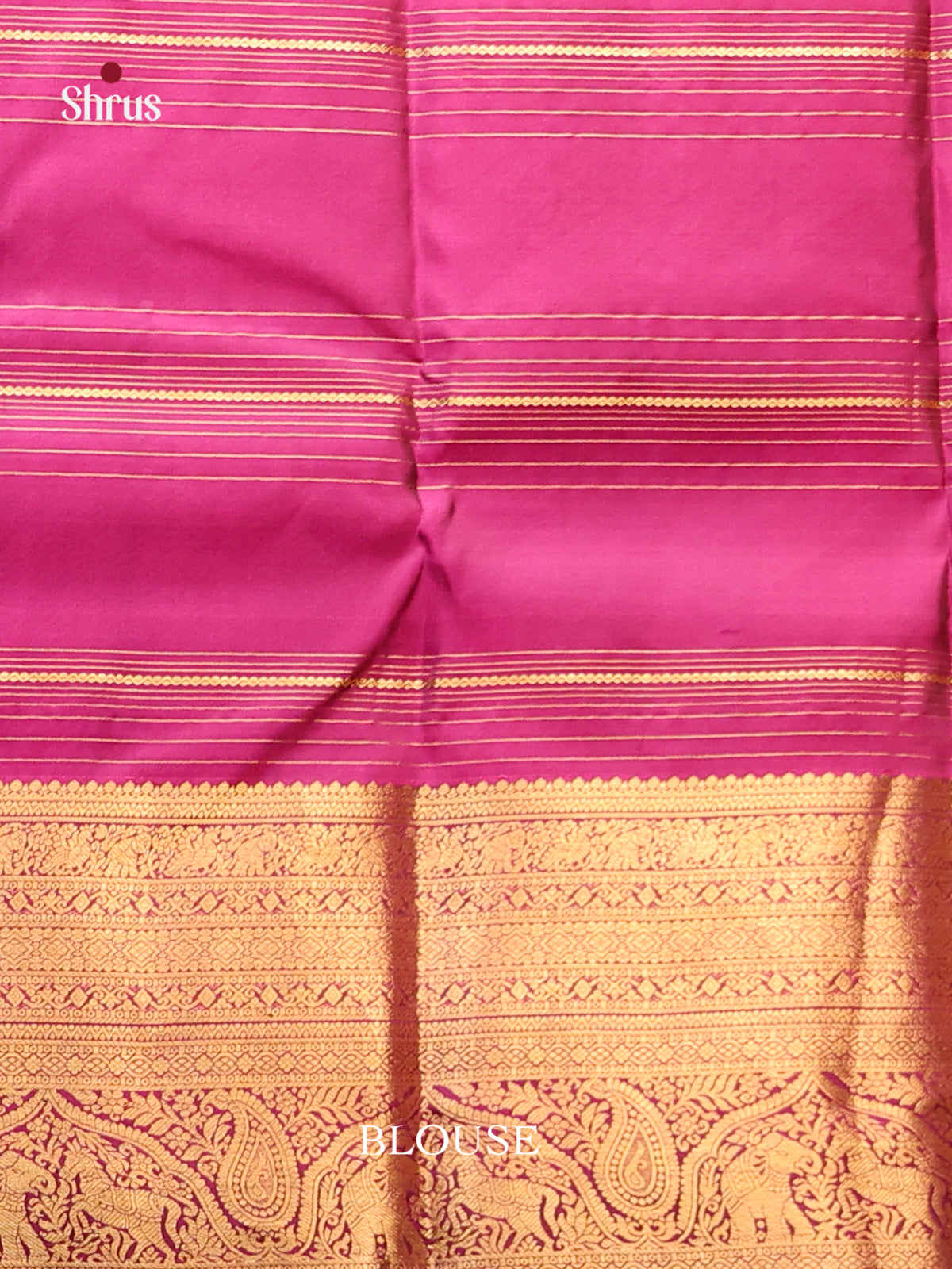 DHS16161 - Kanchipuram-halfpure Saree - Shop on Shrus.com