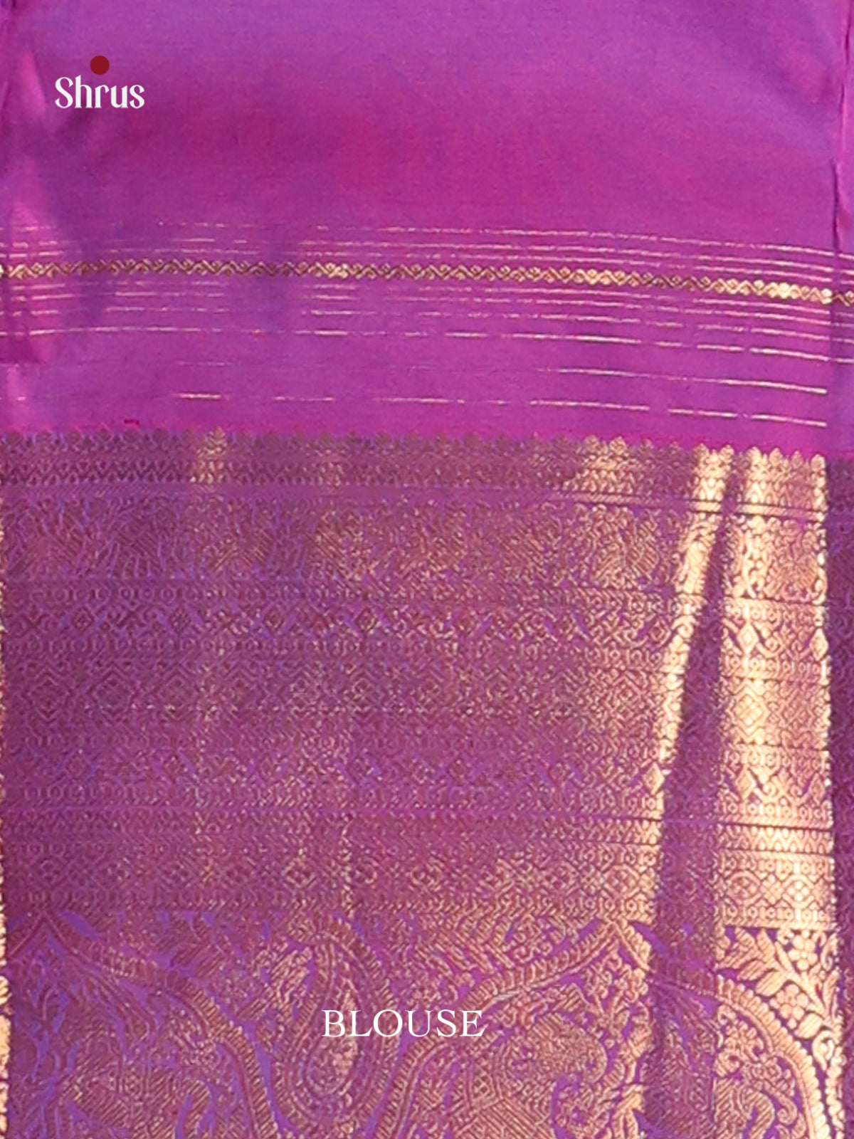 DHS16162 - Kanchipuram-halfpure Saree - Shop on Shrus.com
