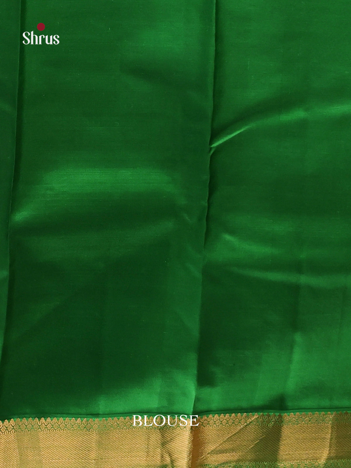 yellow green and green Kanchipuram Butta design Saree -2