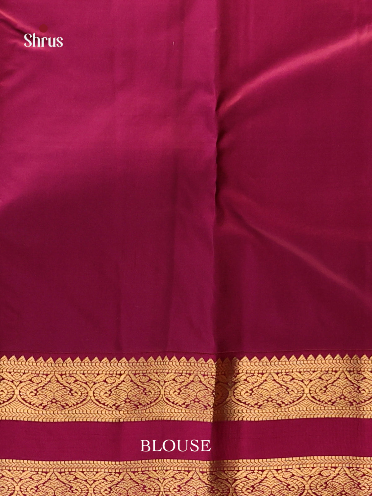 Green & Maroon Kanchipuram Butta design Saree with rettaipet zari border -2