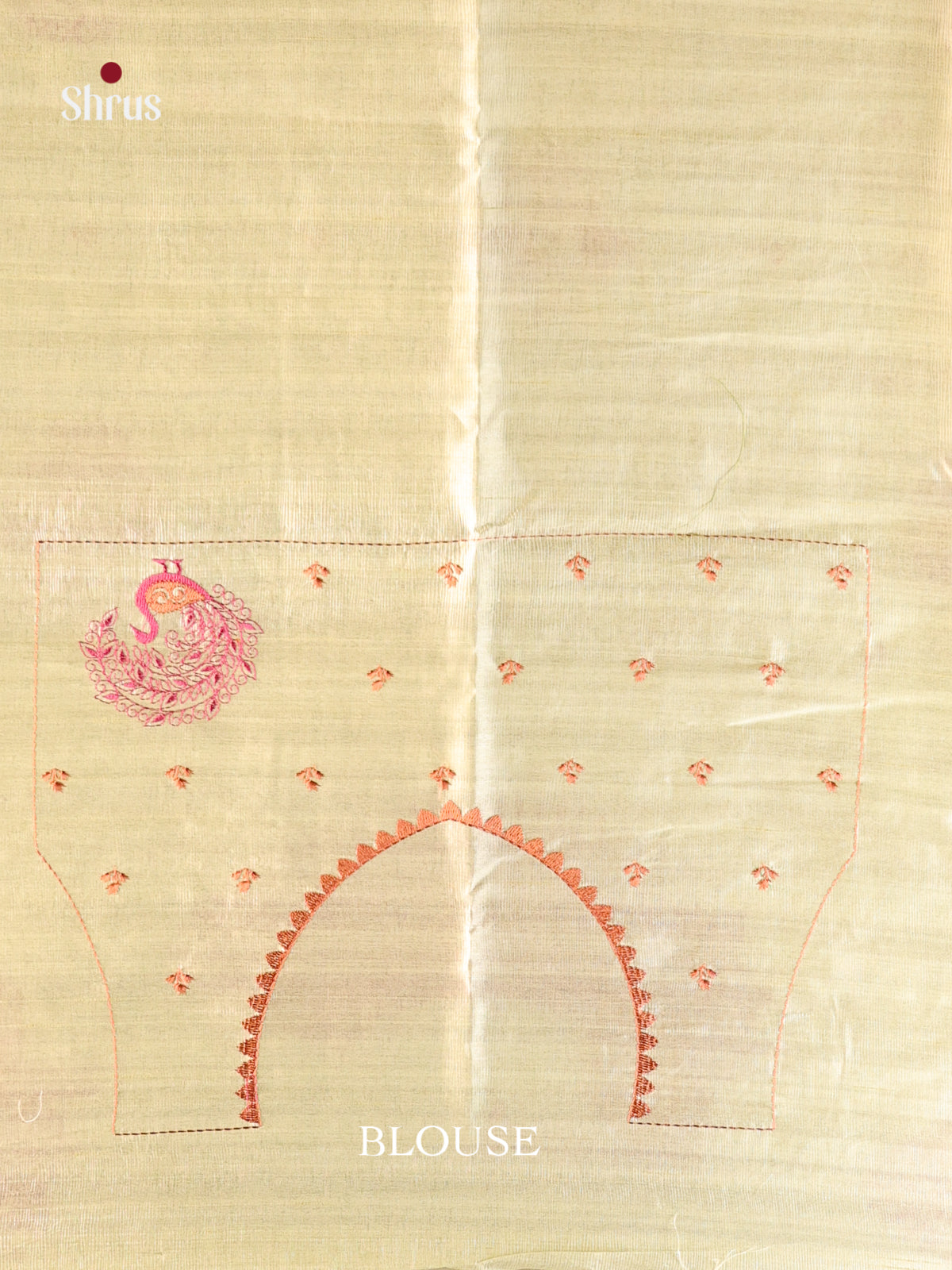 Light Green - Semi Rawsilk Saree - Shop on Shrus.com