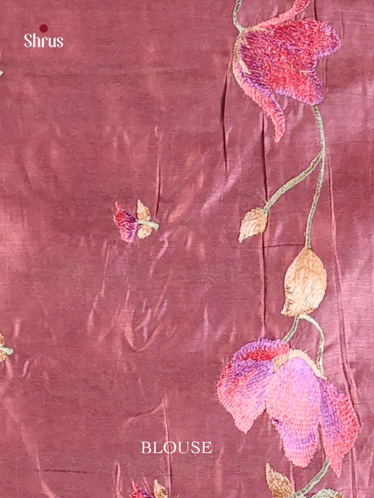 Onion Peel - Semi Rawsilk Saree