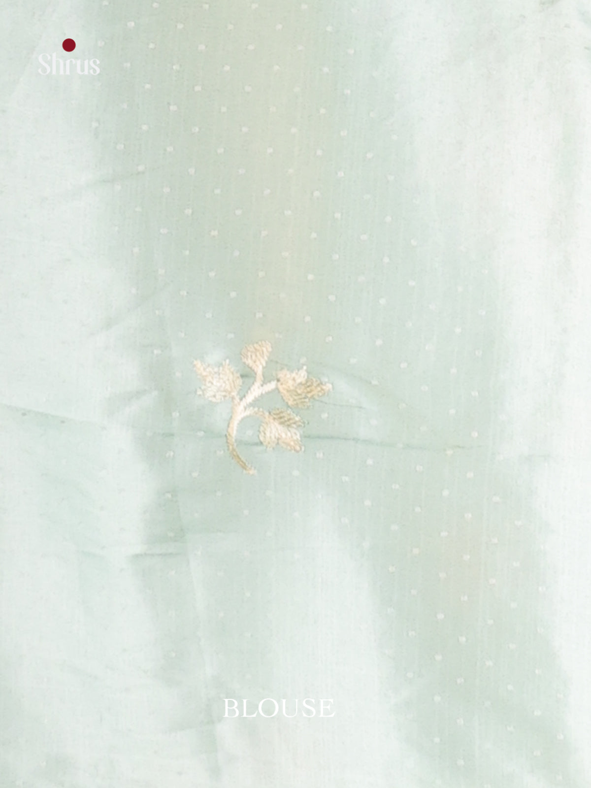 Ice Blue- Semi Rawsilk Saree