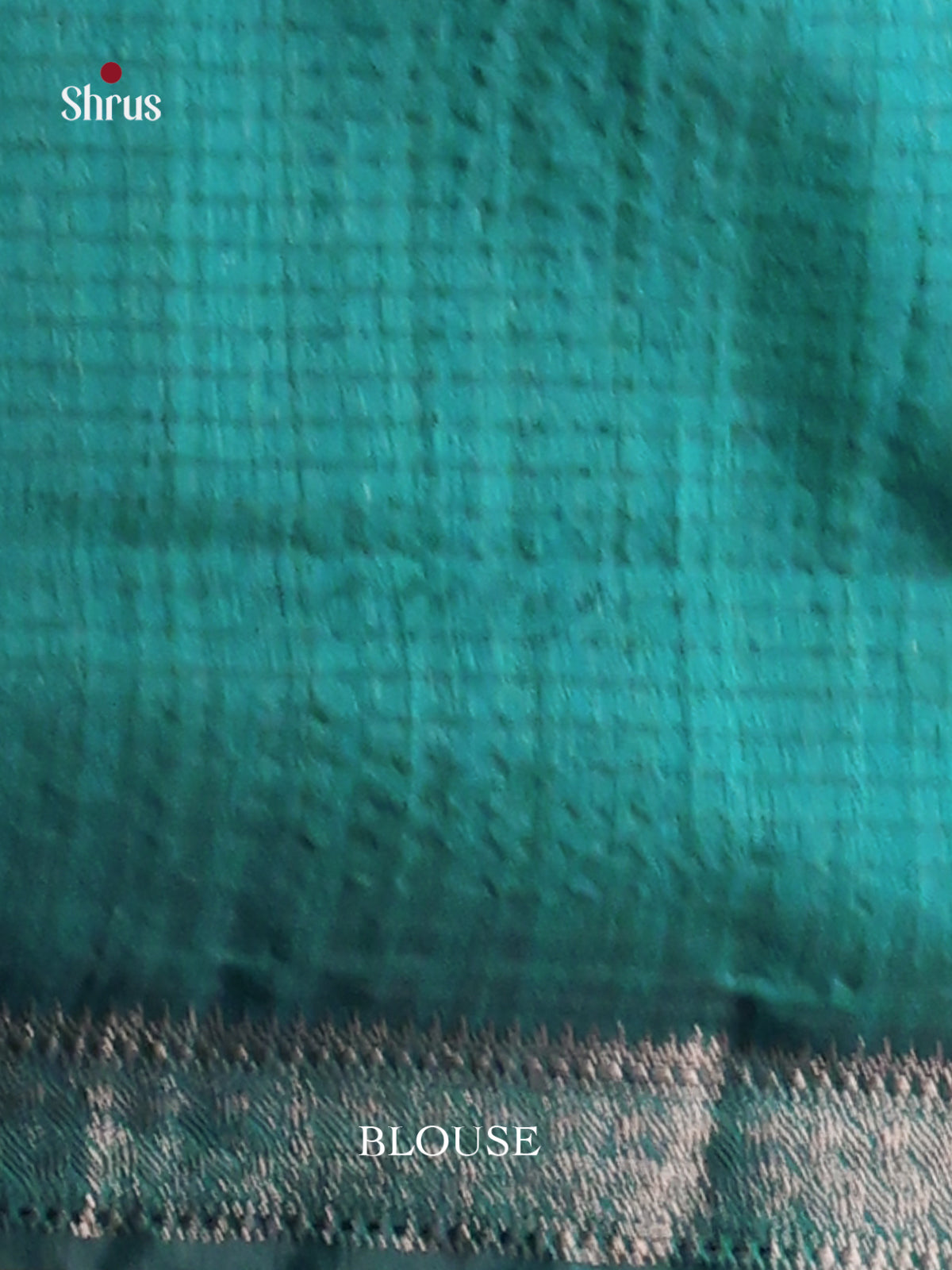 Green- Semi Jute Saree - Shop on Shrus.com