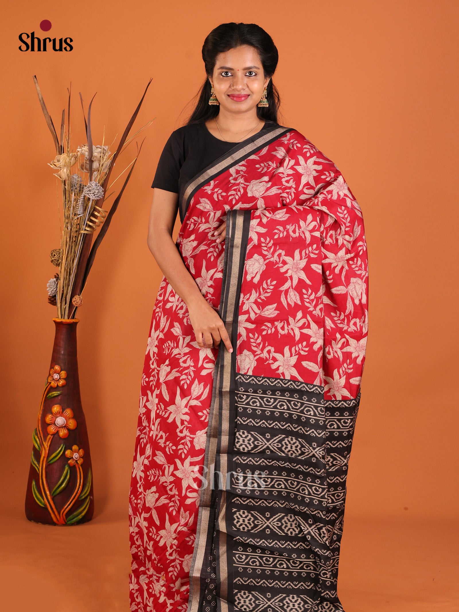 DHS20250 - Art Modal Saree - Shop on Shrus.com