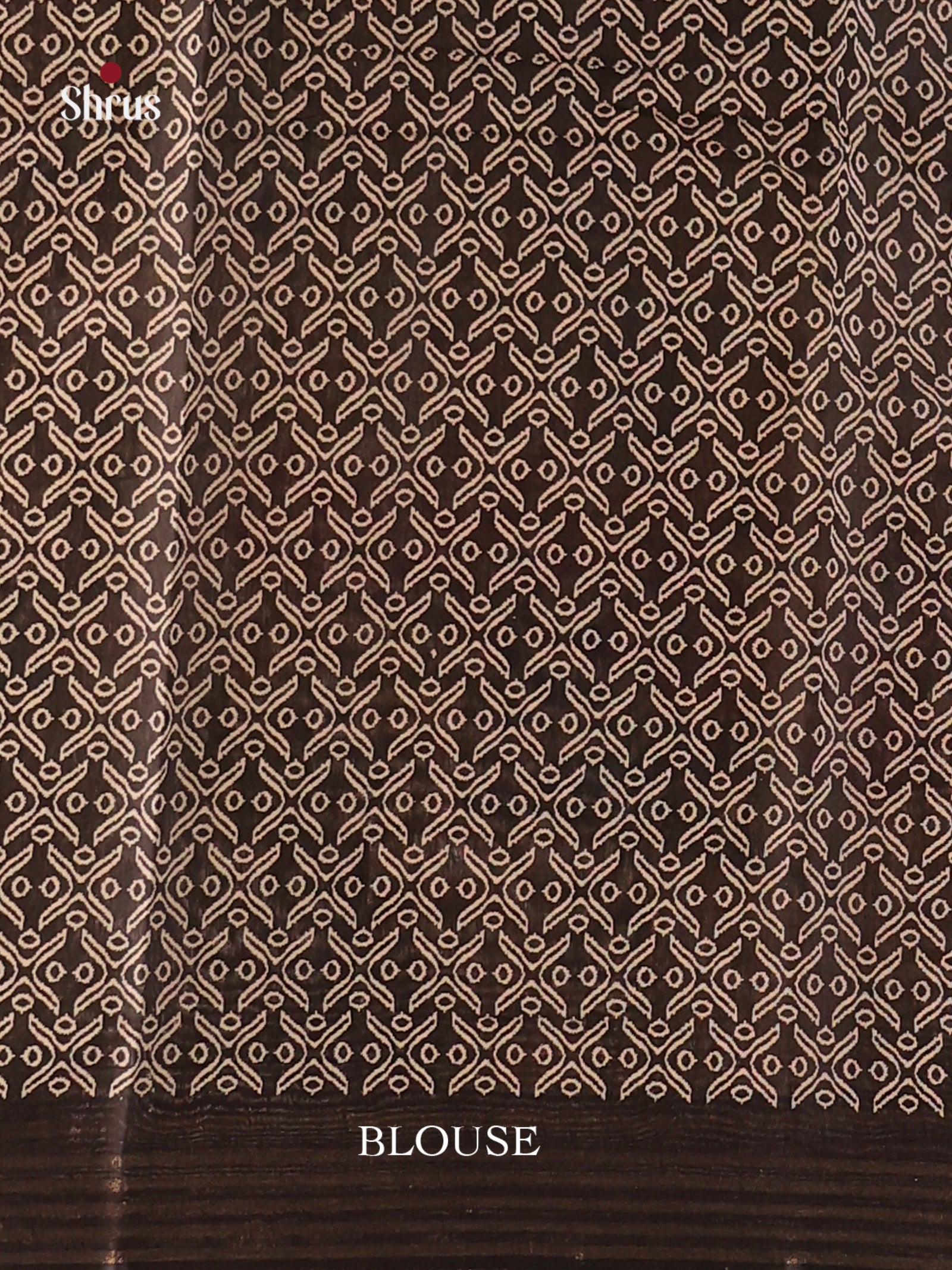 Maroon & Black - Art Modal Saree - Shop on Shrus.com