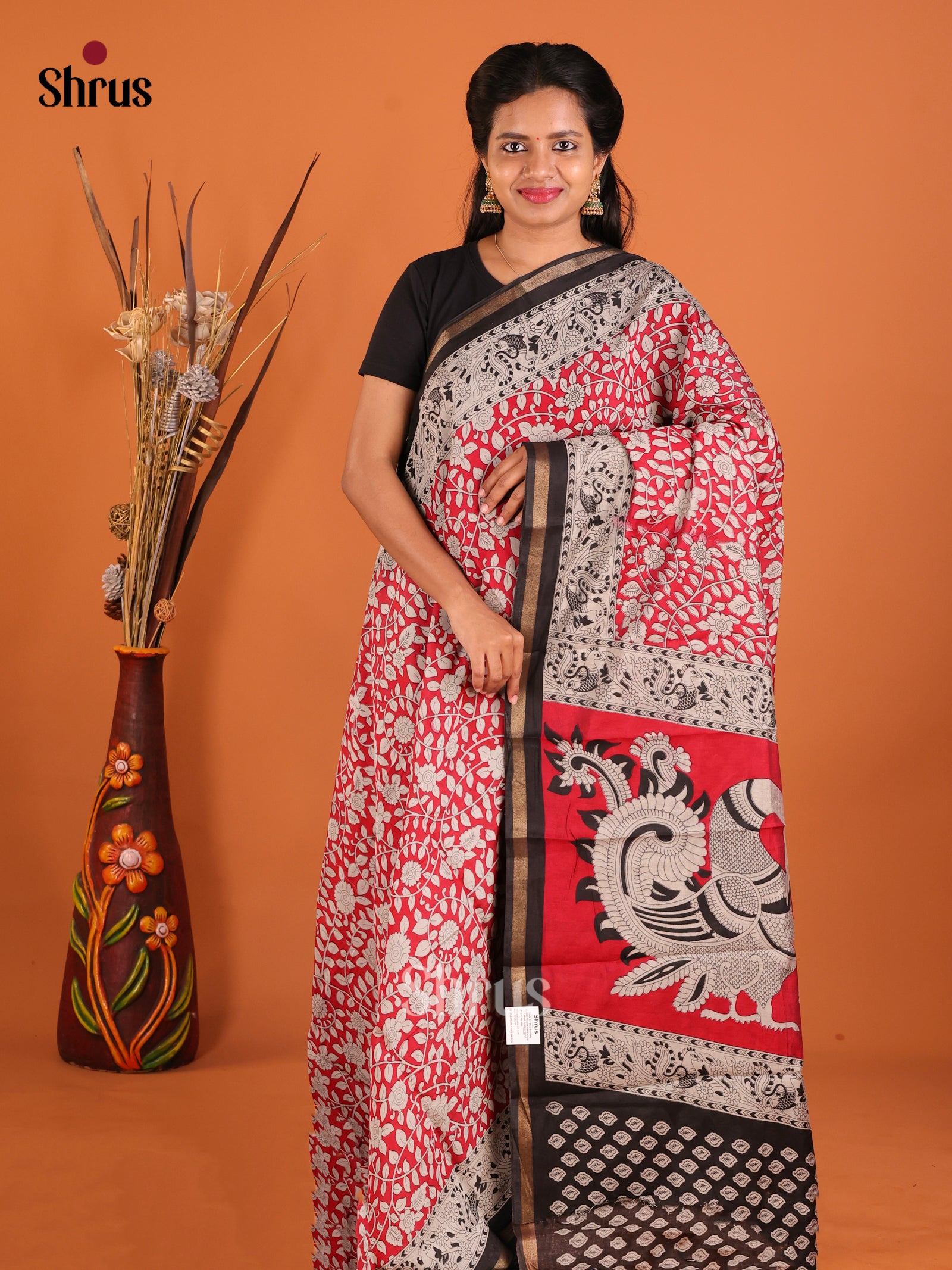 DHS20277 - Art Modal Saree - Shop on Shrus.com