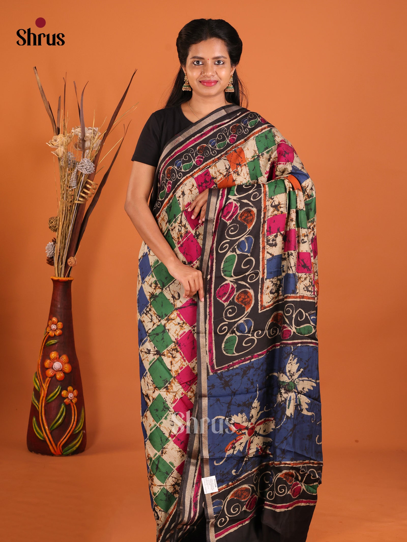 DHS20279 - Art Modal Saree - Shop on Shrus.com